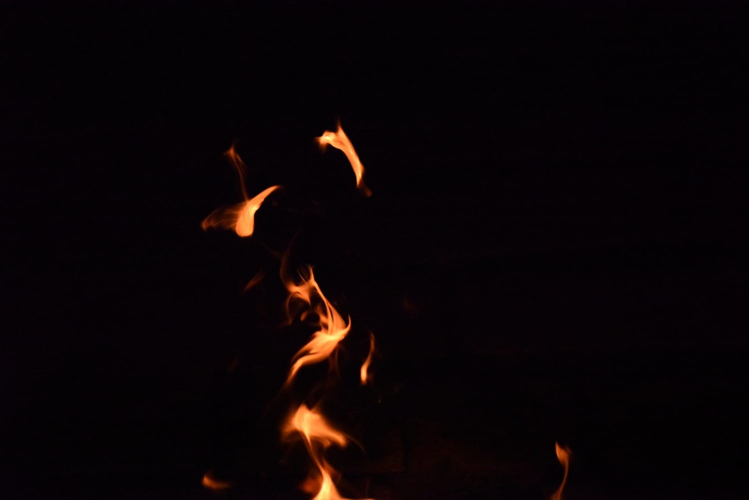 The fire inside a diamond, caught in low light