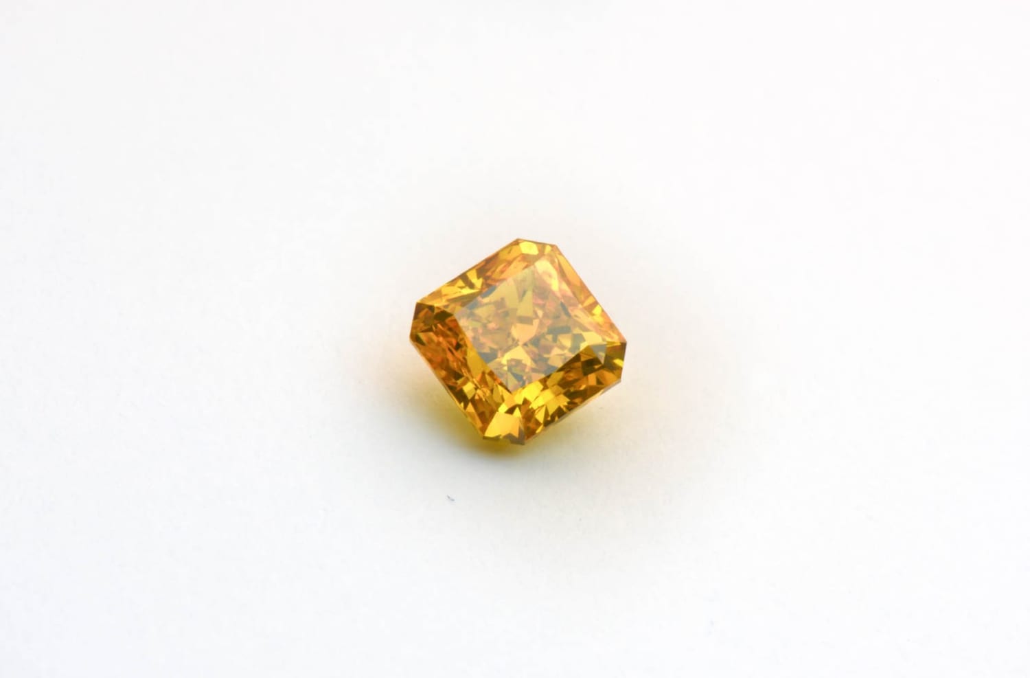 A fancy-yellow diamond — the kind of rare stone we are asked to source