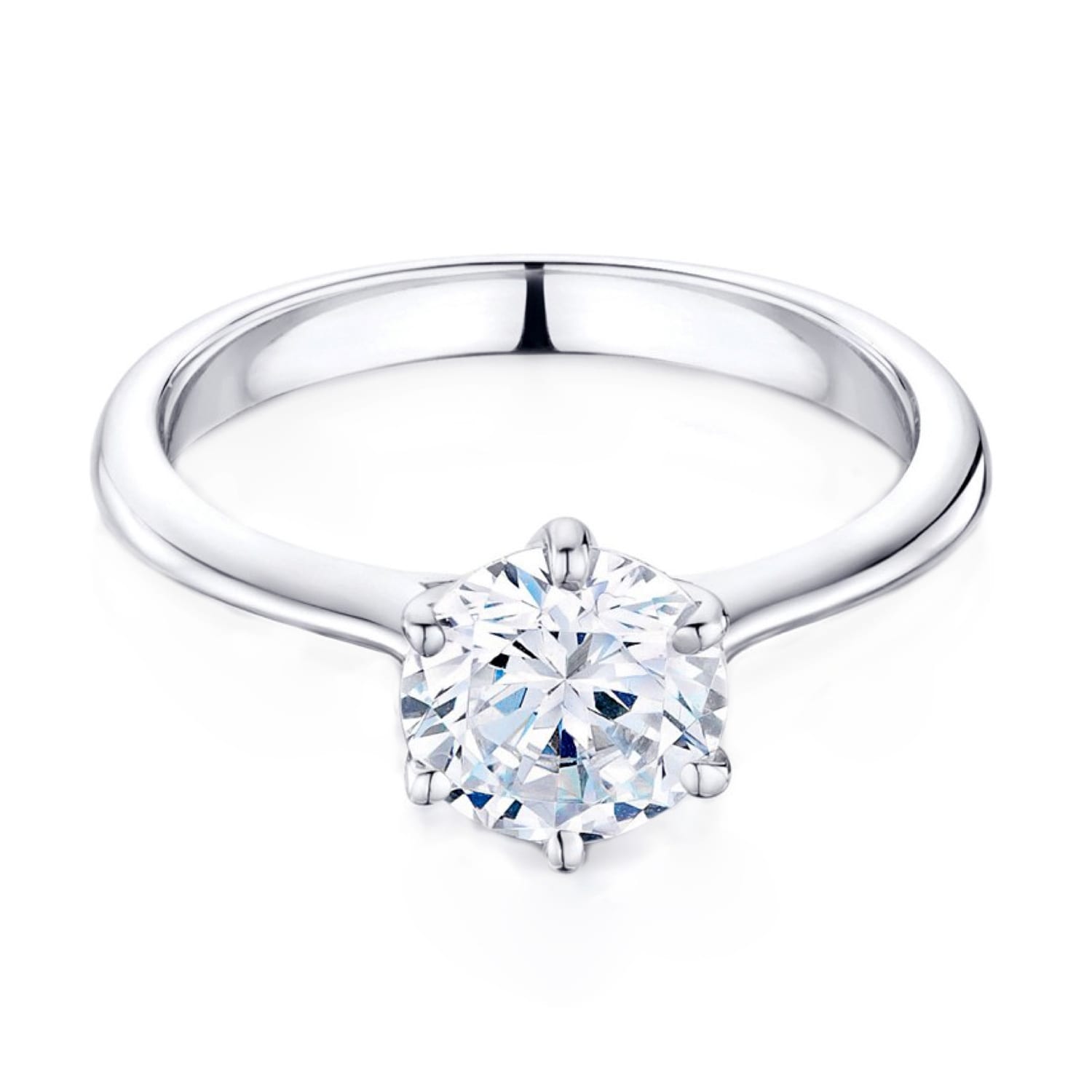Round Brilliant Solitaire — 2.01 ct
